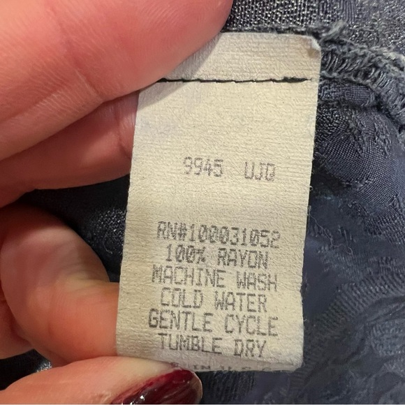 Citron Santa Monica Dark Blue Patchwork Maxi Dress and Top - Picture 9 of 10